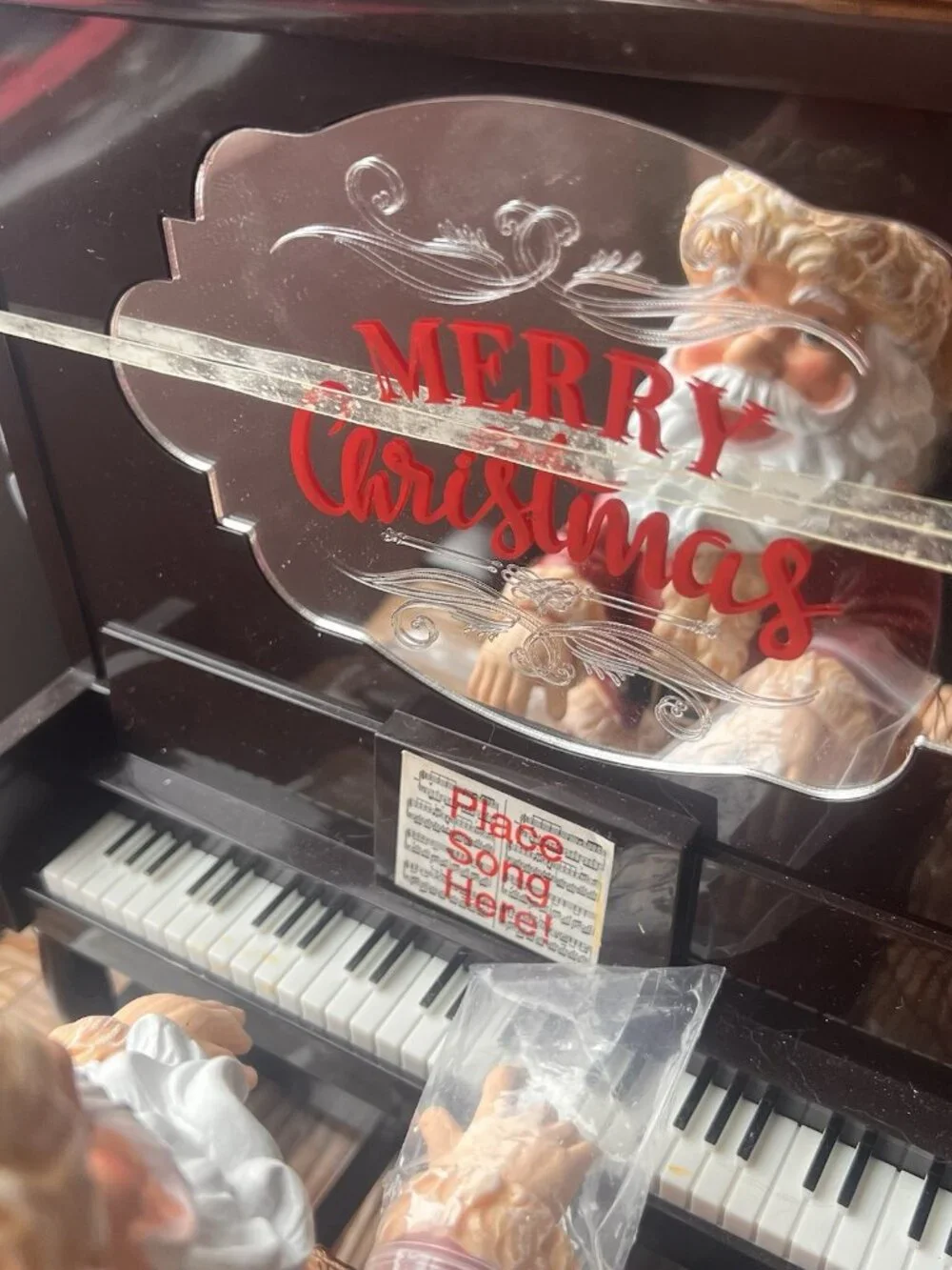 Mr. Christmas 90th Anniversary Sing-A-Long Santa Piano 23 Songs Musical Animated